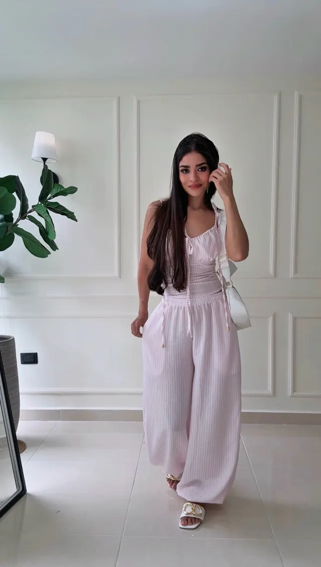 Set Tiana rosa palo